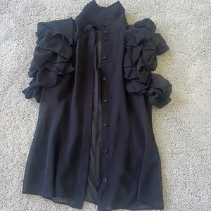 Rachel Zoe button down blouse